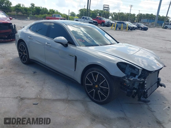 2018 Porsche Panamera 4 E-Hybrid z VIN WP0AE2A7XJL174378, wystawiony jako IAAI lot #42303125 z przebiegiem 35 636 mil mil oraz . Historia ofert i sprzedaży dostępna na DreamBid. Obrazek 1.