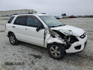 2009 Kia Sportage LX with VIN KNDJF724597575968, listed as a Copart auction lot 51495515 with 164,652 mi miles and Salvage Title. Bid and sale history available at carsss.com. Image 4.