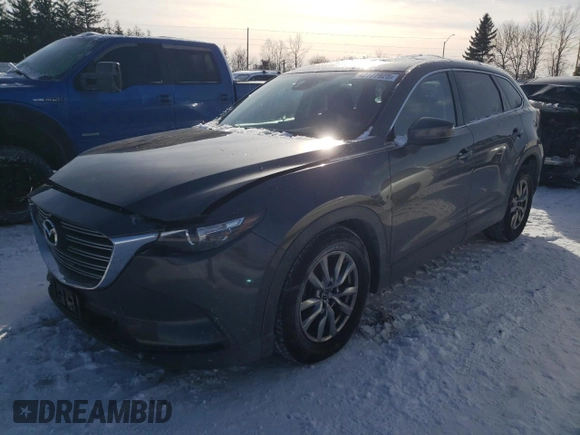 2017 Mazda CX-9 Touring with VIN JM3TCBCY6H0138596, listed as a Copart auction lot 42777925 with 88,936 mi miles and Salvage Title. Bid and sale history available at carsss.com. Image 1.