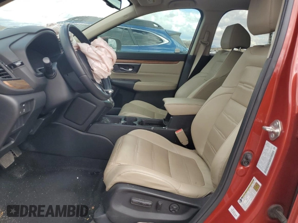 2018 Honda CR-V Touring with VIN 2HKRW2H9XJH670518, listed as a Copart auction lot 48620765 with 61,016 mi miles and Salvage Title. Bid and sale history available at carsss.com. Image 7.