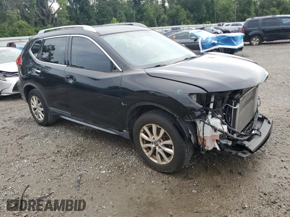 2017 Nissan Rogue SV with VIN KNMAT2MT6HP501697, listed as a Copart auction lot 63013915 with 49,510 mi miles and Salvage title. Bid and sale history available at DreamBid. Image 4.