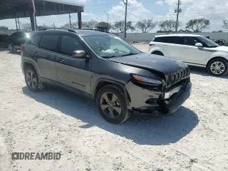 2017 Jeep Cherokee Latitude with VIN 1C4PJMCS5HW545748, listed as a Copart auction lot 51156965 with 106,857 mi miles and Salvage Title. Bid and sale history available at carsss.com. Image 12.