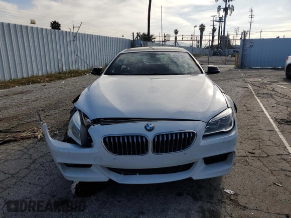 2016 BMW 6 Series 640i with VIN WBA6D0C56GG432743, listed as a Copart auction lot 46431904 with 98,208 mi miles. Bid and sale history available at carsss.com. Image 5.