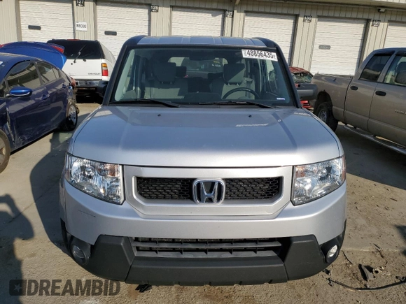 2011 Honda Element EX with VIN 5J6YH1H76BL003175, listed as a Copart auction lot 48856435 with 91,619 mi miles and Salvage Title. Bid and sale history available at DreamBid. Image 5.