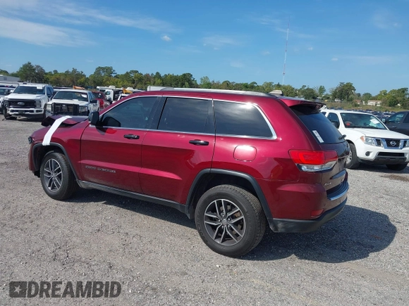 2017 Jeep Grand Cherokee Limited with VIN 1C4RJFBG3HC902539, listed as a IAAI auction lot 41870154 with 75,659 mi miles. Bid and sale history available at carsss.com. Image 3.