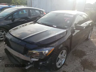 2017 Mercedes-Benz CLA with VIN WDDSJ4GB2HN468224, listed as a Copart auction lot 54334331 with 26,143 mi miles. Bid and sale history available at carsss.com. Image 2.