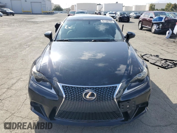 2014 Lexus IS 250 with VIN JTHBF1D2XE5033380, listed as a Copart auction lot 51100755 with 112,707 mi miles and Salvage Title. Bid and sale history available at DreamBid. Image 5.