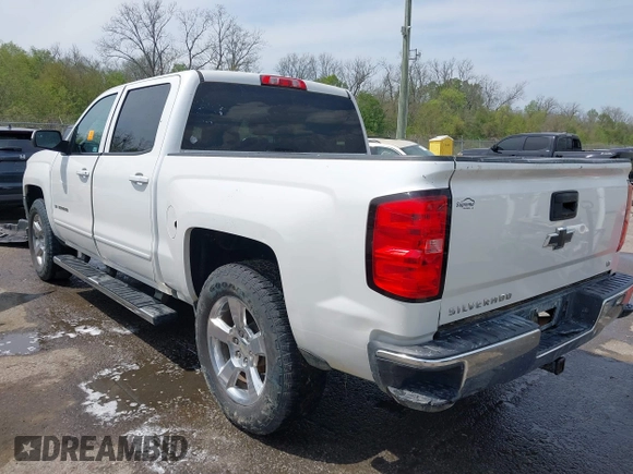 2017 Chevrolet Silverado 1500 LT with VIN 3GCPCREC6HG271083, listed as a IAAI auction lot 41875428 with Not Provided miles and . Bid and sale history available at DreamBid. Image 3.