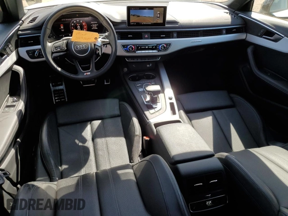 2019 Audi S4 Prestige with VIN WAUC4AF45KA089396, listed as a Copart auction lot 58512064 with 16,604 mi miles and Salvage Title. Bid and sale history available at carsss.com. Image 8.