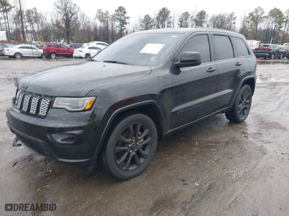 2021 Jeep Grand Cherokee Laredo X with VIN 1C4RJEAG1MC680282, listed as a IAAI auction lot 41466496 with 58,855 mi miles. Bid and sale history available at carsss.com. Image 17.