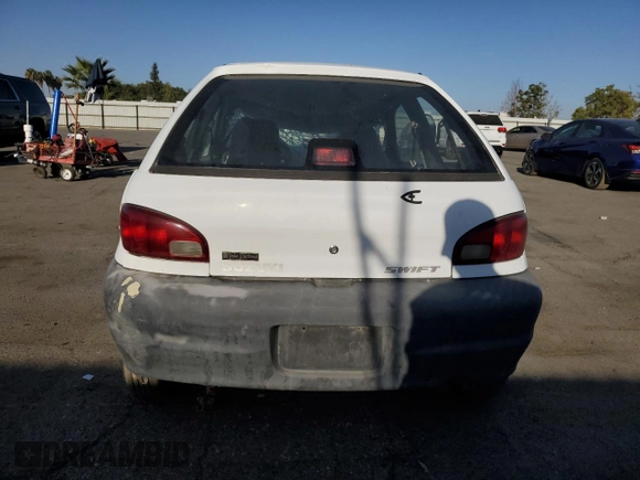 1999 Suzuki Swift z VIN 2S2AB21H7X6601864, wystawiony jako Copart lot #72661164 z przebiegiem 261 948 mil mil oraz Szkoda całkowita • Salvage title. Historia ofert i sprzedaży dostępna na DreamBid. Obrazek 6.