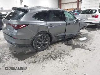 2024 Acura MDX w/A-Spec Package with VIN 5J8YE1H0XRL002415, listed as a IAAI auction lot 41545024 with 11,295 mi miles. Bid and sale history available at carsss.com. Image 4.