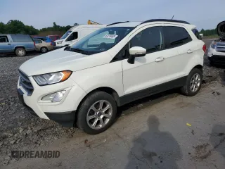 2021 Ford EcoSport SE with VIN MAJ6S3GLXMC437343, listed as a Copart auction lot 63418495 with 119,477 mi miles and Salvage title. Bid and sale history available at DreamBid. Image 1.