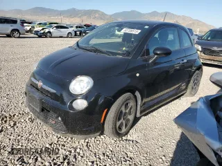 2016 FIAT 500e with VIN 3C3CFFGE3GT136155, listed as a Copart auction lot 63706515 with 39,581 mi miles and Salvage title. Bid and sale history available at DreamBid. Image 1.