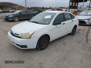 2008 Ford Focus S with VIN 1FAHP34N78W283744, listed as a IAAI auction lot 41655154 with 223,753 mi miles. Bid and sale history available at carsss.com. Image 2.