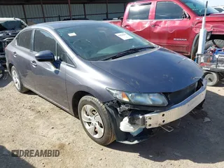 2014 Honda Civic LX z VIN 19XFB2F56EE254779, wystawiony jako IAAI lot #41824361 z przebiegiem 96 632 mil mil oraz . Historia ofert i sprzedaży dostępna na DreamBid. Obrazek 1.