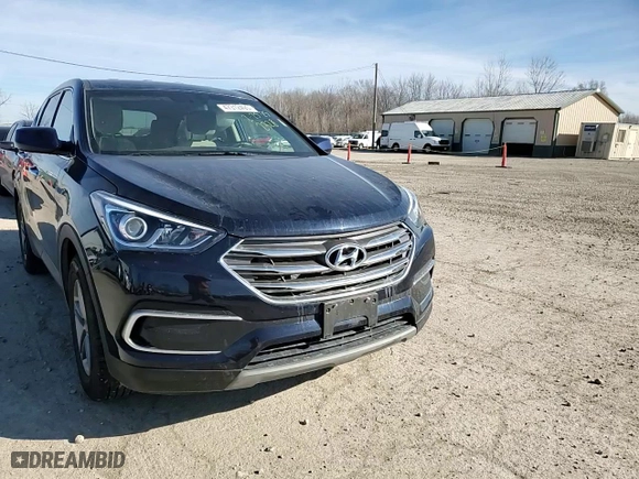 2018 Hyundai Santa Fe Sport 2.4L with VIN 5XYZTDLB5JG562328, listed as a Copart auction lot 47312495 with 90,357 mi miles and Salvage Title. Bid and sale history available at carsss.com. Image 10.