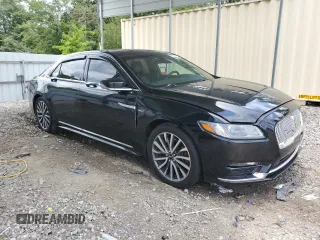 2019 Lincoln Continental Select with VIN 1LN6L9SK4K5604527, listed as a Copart auction lot 60545115 with 208,838 mi miles and Salvage title. Bid and sale history available at DreamBid. Image 4.