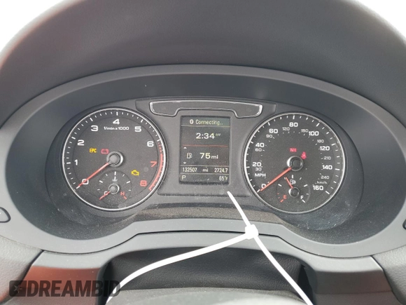 2016 Audi Q3 Premium Plus with VIN WA1EFCFS6GR012247, listed as a Copart auction lot 51209635 with 132,507 mi miles and Salvage Title. Bid and sale history available at carsss.com. Image 9.