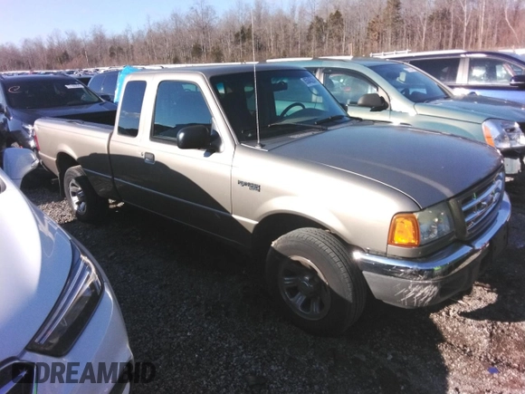 2003 Ford Ranger XLT Appearance with VIN 1FTYR44E93PB43806, listed as a Copart auction lot 85045284 with 140,352 mi miles and Salvage Title. Bid and sale history available at carsss.com. Image 4.
