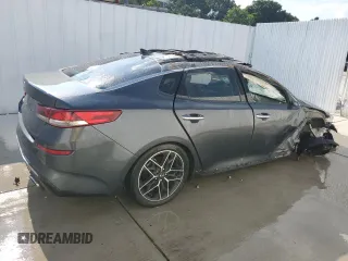 2020 Kia Optima LX with VIN 5XXGT4L37LG441176, listed as a Copart auction lot 58207464 with 77,354 mi miles and Clean Title. Bid and sale history available at carsss.com. Image 3.