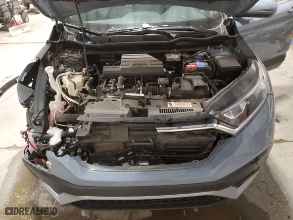 2022 Honda CR-V EX-L with VIN 2HKRW2H83NH209836, listed as a Copart auction lot 81755214 with 93,287 mi miles and Salvage Title. Bid and sale history available at carsss.com. Image 12.