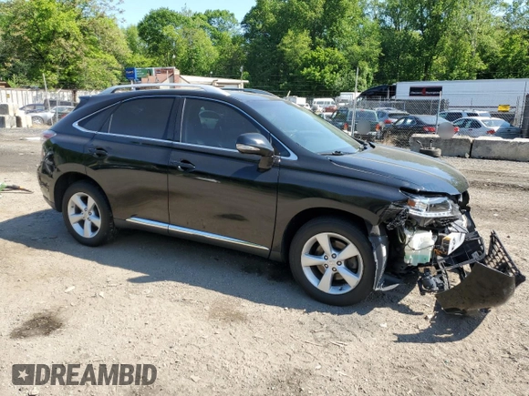 2013 Lexus RX 350 with VIN 2T2BK1BA8DC160360, listed as a Copart auction lot 55878065 with 115,900 mi miles and Salvage title. Bid and sale history available at DreamBid. Image 4.