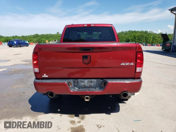 2014 Ram 1500 Express z VIN 1C6RR7KT0ES468715, wystawiony jako Copart lot #55983505 z przebiegiem 116 553 mil mil oraz Szkoda całkowita • Salvage title. Historia ofert i sprzedaży dostępna na DreamBid. Obrazek 6.