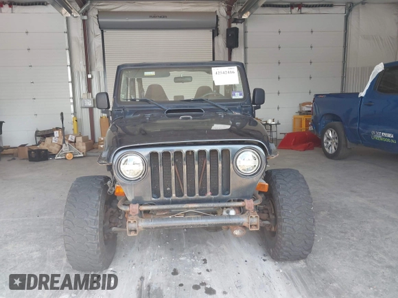 1999 Jeep Wrangler Sport with VIN 1J4FY19S4XP494405, listed as a IAAI auction lot 42542416 with 168,856 mi miles and . Bid and sale history available at DreamBid. Image 12.