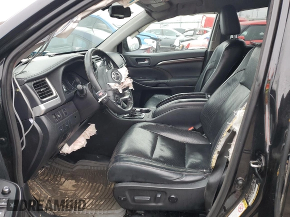 2015 Toyota Highlander Hybrid Limited with VIN 5TDDCRFH5FS009695, listed as a Copart auction lot 35913983 with 327,955 mi miles. Bid and sale history available at carsss.com. Image 7.