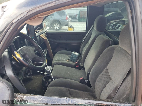 2004 Chevrolet Silverado 1500 LS with VIN 1GCEC14V64Z278346, listed as a Copart auction lot 74509394 with 0 mi miles and Salvage Title. Bid and sale history available at carsss.com. Image 7.