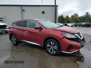 2019 Nissan Murano SL with VIN 5N1AZ2MJ6KN146848, listed as a Copart auction lot 79307124 with 85,325 mi miles and Salvage Title. Bid and sale history available at DreamBid. Image 4.