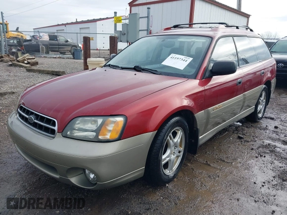 2002 Subaru Legacy Outback z VIN 4S3BH675727632462, wystawiony jako IAAI lot #41197344 z przebiegiem 200 788 mil mil oraz . Historia ofert i sprzedaży dostępna na DreamBid. Obrazek 2.