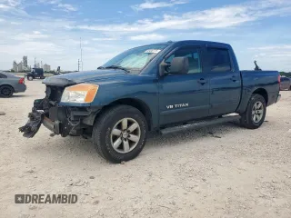 2014 Nissan Titan SV with VIN 1N6BA0ED1EN505733, listed as a Copart auction lot 65436775 with 109,512 mi miles and Salvage title. Bid and sale history available at DreamBid. Image 1.