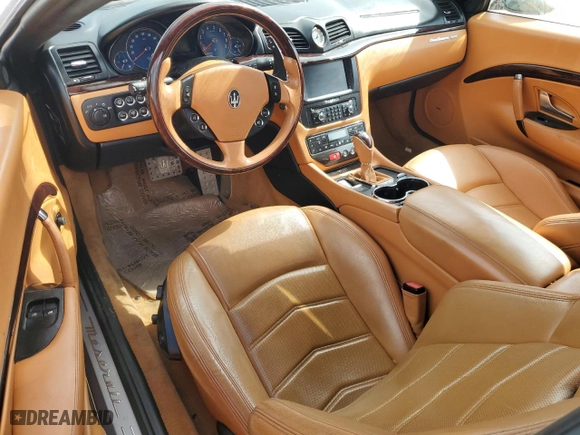 2015 Maserati GranTurismo Sport with VIN ZAM45VLA7F0141088, listed as a Copart auction lot 42496054 with 35,451 mi miles. Bid and sale history available at carsss.com. Image 8.