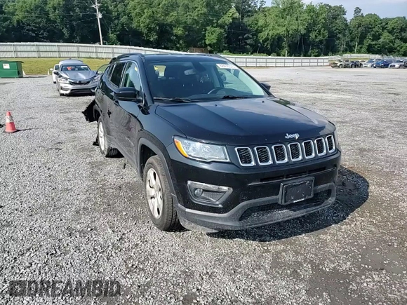 2019 Jeep Compass Latitude z VIN 3C4NJDBB5KT740982, wystawiony jako Copart lot #62478375 z przebiegiem 67 197 mil mil oraz Szkoda całkowita • Salvage title. Historia ofert i sprzedaży dostępna na DreamBid. Obrazek 14.