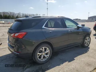 2018 Chevrolet Equinox Premier with VIN 2GNAXMEV4J6299309, listed as a Copart auction lot 50595655 with 137,602 mi miles and Salvage Title. Bid and sale history available at carsss.com. Image 3.