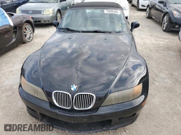 1997 BMW 3 Series 2.8L with VIN 4USCJ3323VLC01189, listed as a Copart auction lot 75296384 with 0 mi miles and Non Repairable. Bid and sale history available at carsss.com. Image 5.