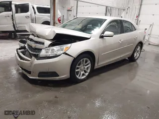 2013 Chevrolet Malibu LT with VIN 1G11C5SA7DF260602, listed as a IAAI auction lot 41563278 with 168,539 mi miles. Bid and sale history available at carsss.com. Image 2.