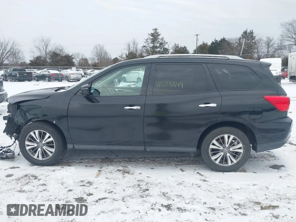 2019 Nissan Pathfinder SV z VIN 5N1DR2MM8KC612511, wystawiony jako IAAI lot #41623349 z przebiegiem 96 059 mil mil oraz . Historia ofert i sprzedaży dostępna na DreamBid. Obrazek 14.