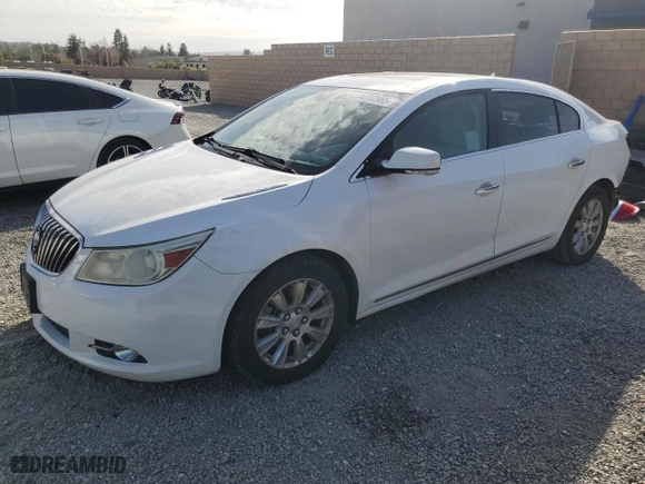 2013 Buick LaCrosse Premium 2 with VIN 1G4GH5E30DF303334, listed as a Copart auction lot 47052065 with 122,479 mi miles and Salvage Title. Bid and sale history available at carsss.com. Image 1.