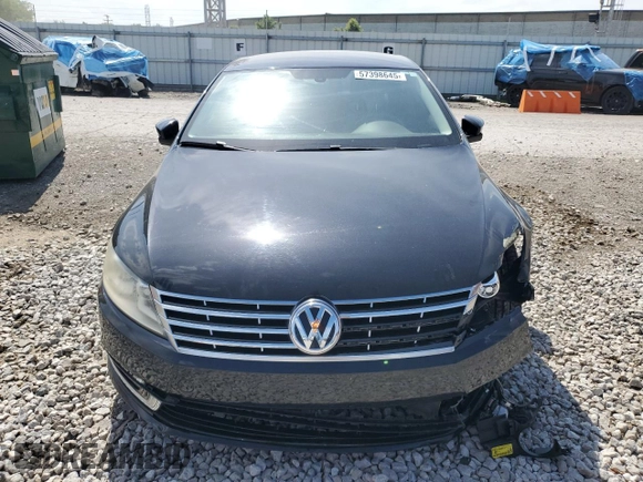 2013 Volkswagen CC Sport Plus z VIN WVWBP7AN1DE541221, wystawiony jako Copart lot #57398645 z przebiegiem 133 505 mil mil oraz Szkoda całkowita • Salvage title. Historia ofert i sprzedaży dostępna na DreamBid. Obrazek 5.