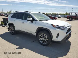 2024 Toyota RAV4 Hybrid XLE Premium with VIN JTMB6RFV7RJ042011, listed as a Copart auction lot 53667735 with 20,846 mi miles and Salvage Title. Bid and sale history available at carsss.com. Image 4.
