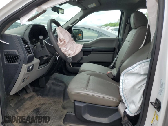 2020 Ford F-150 XL with VIN 1FTEW1CB2LKD52559, listed as a Copart auction lot 54760084 with 23,403 mi miles and Salvage Title. Bid and sale history available at carsss.com. Image 7.