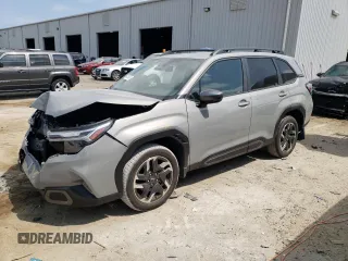 2025 Subaru Forester Limited с VIN JF2SLDRC9SH516027, выставлен на аукционе Copart как лот 54853505 с пробегом 3 749 миль миль и Списание • Salvage title. История ставок и продаж доступна на DreamBid. Изображение 1.