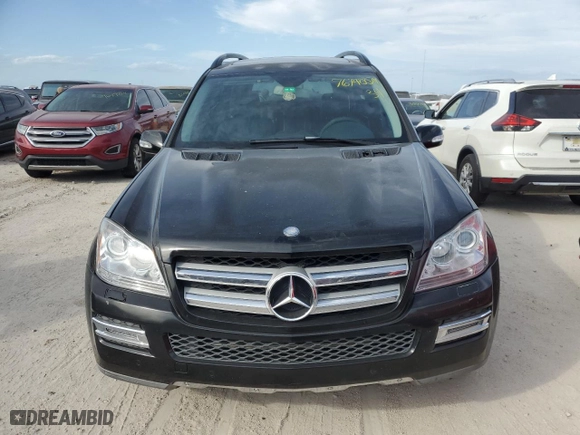 2007 Mercedes-Benz GL-Class with VIN 4JGBF22E87A277541, listed as a Copart auction lot 76740074 with 0 mi miles and Salvage Title. Bid and sale history available at carsss.com. Image 5.