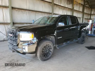 2021 GMC Canyon 2WD Elevation with VIN 1GTG5CENXM1234734, listed as a Copart auction lot 44732615 with 44,263 mi miles and Salvage Title. Bid and sale history available at carsss.com. Image 1.