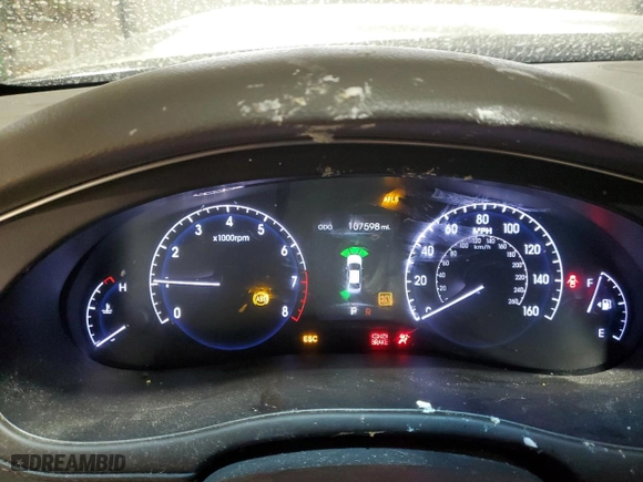 2013 Hyundai Genesis 5.0L R-Spec with VIN KMHGC4DHXDU242785, listed as a Copart auction lot 48406835 with 107,598 mi miles and Salvage Title. Bid and sale history available at carsss.com. Image 9.