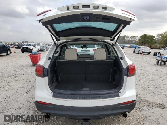 2014 Mazda CX-9 Grand Touring z VIN JM3TB2DAXE0431434, wystawiony jako Copart lot #48337475 z przebiegiem 137 803 mil mil oraz Szkoda całkowita • Salvage title. Historia ofert i sprzedaży dostępna na DreamBid. Obrazek 6.