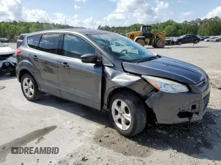 2015 Ford Escape SE with VIN 1FMCU9GX6FUB34954, listed as a Copart auction lot 53624795 with 93,276 mi miles and Salvage Title. Bid and sale history available at DreamBid. Image 4.